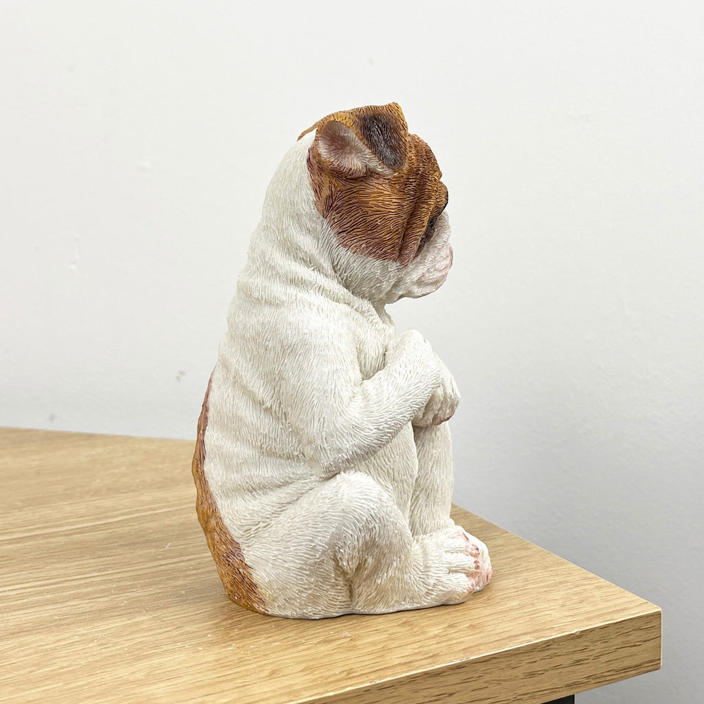 14.5cm Cute British Bulldog Ornament – Resin
