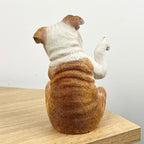 15cm Cheeky Mouth Covered British Bulldog Ornament – Resin