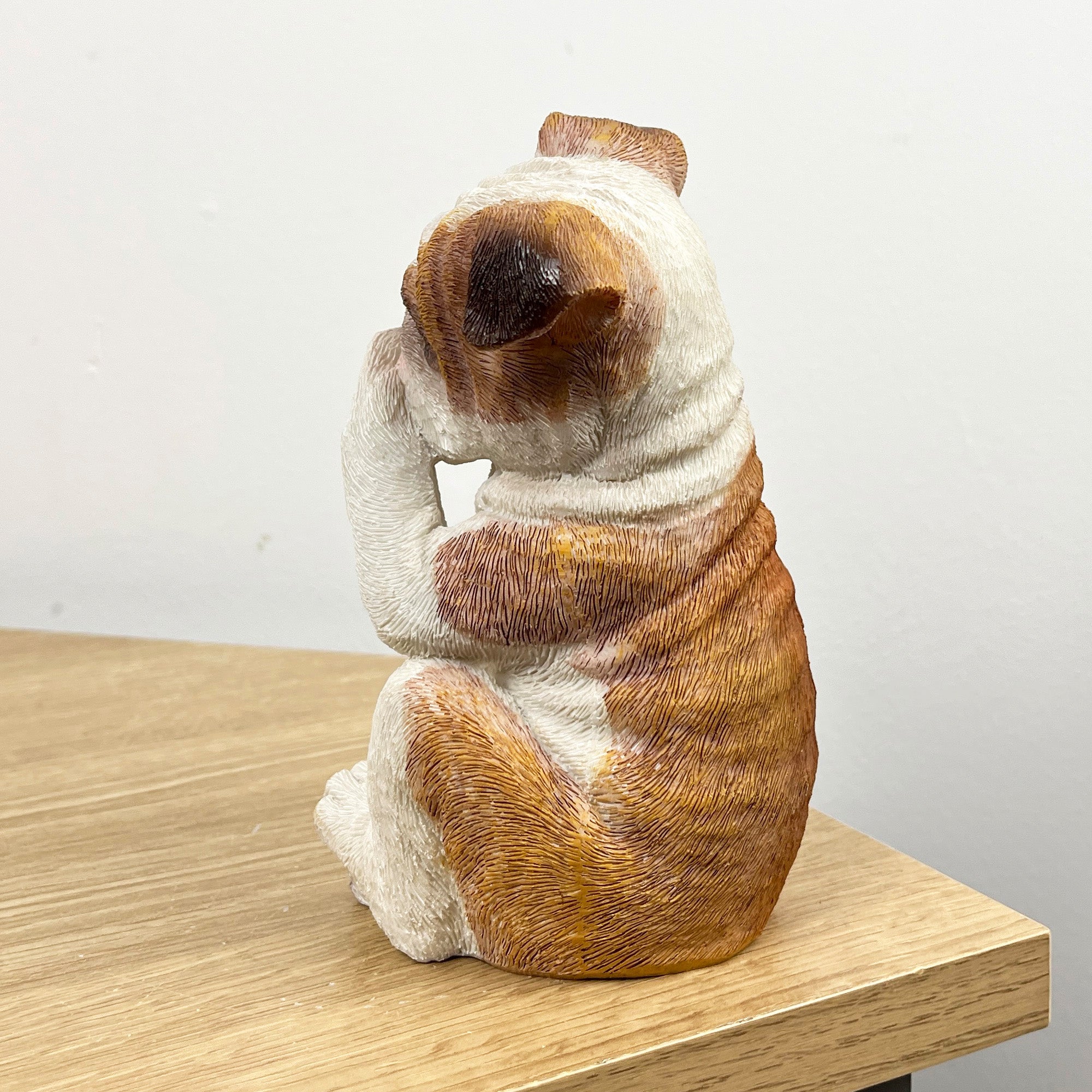 15cm Cheeky Mouth Covered British Bulldog Ornament – Resin
