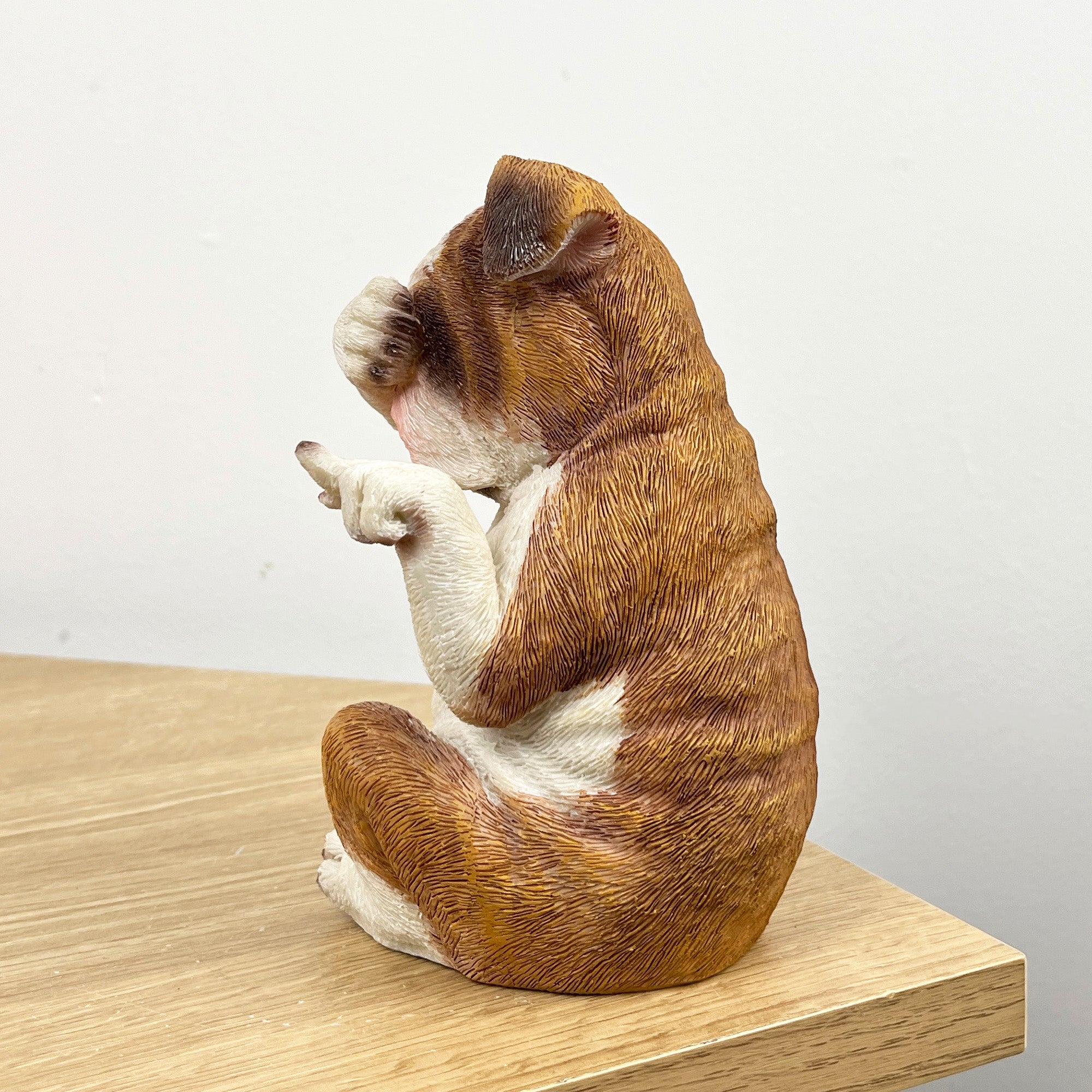 14.7cm Cheeky Eyes Covered British Bulldog Ornament – Resin