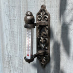 Outdoor Garden Thermometer – Cast Iron