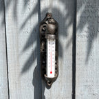 Outdoor Garden Thermometer – Cast Iron