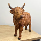 33.5cm Large Standing Highland Ornament – Resin