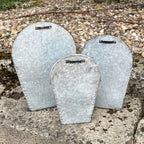 Set of 3 Small Wall Mounted Garden Planters – Metal