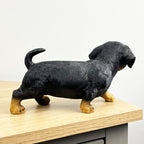 21.5cm Dachshund Puppy Ornament – Resin