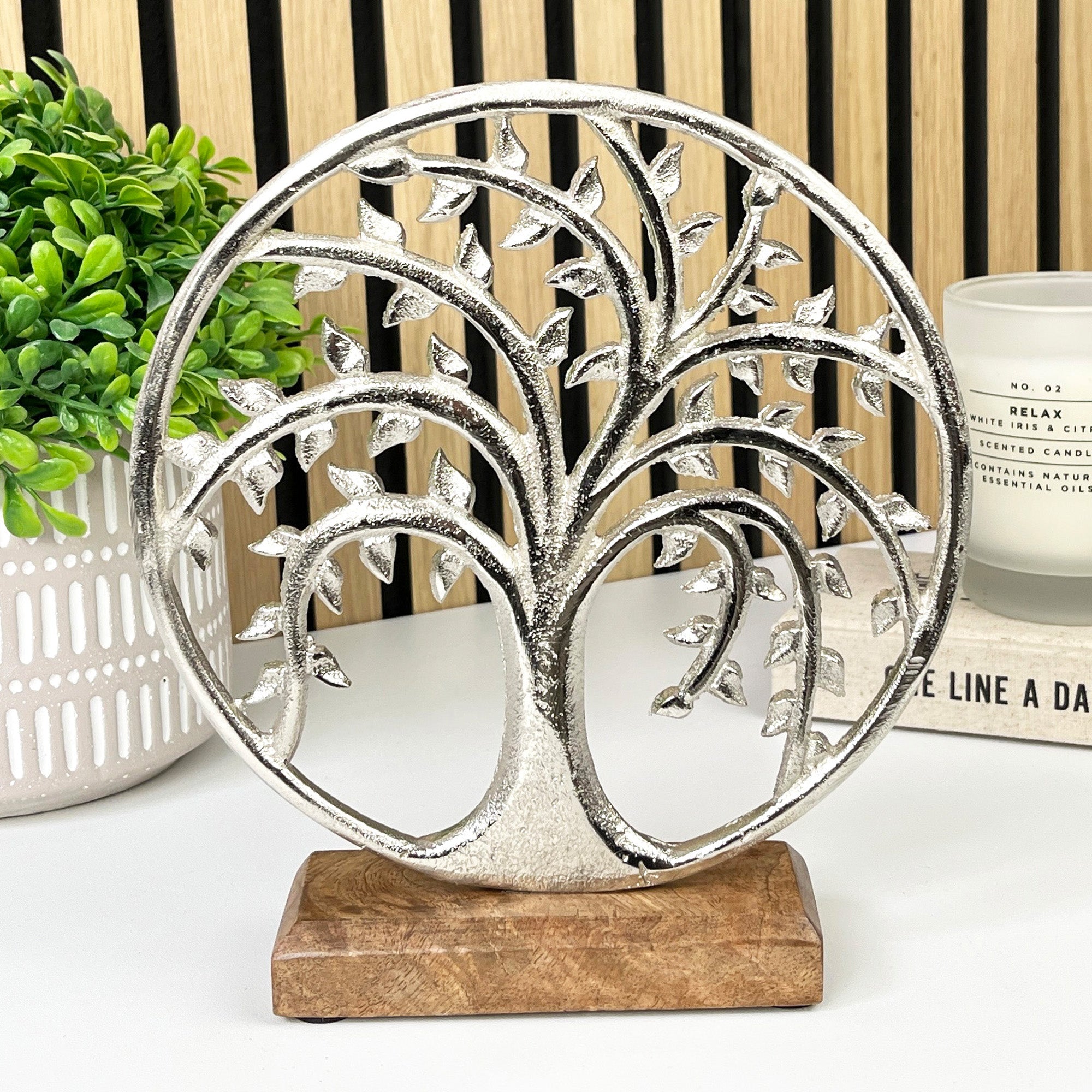 20.5cm Round Tree of Life Ornament