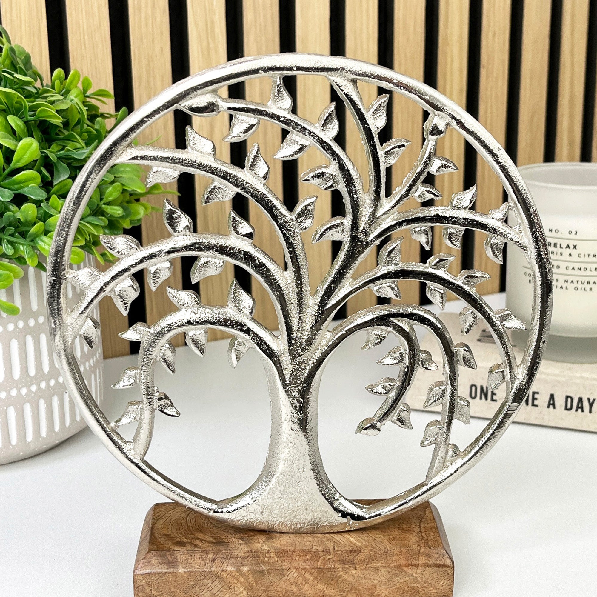 20.5cm Round Tree of Life Ornament