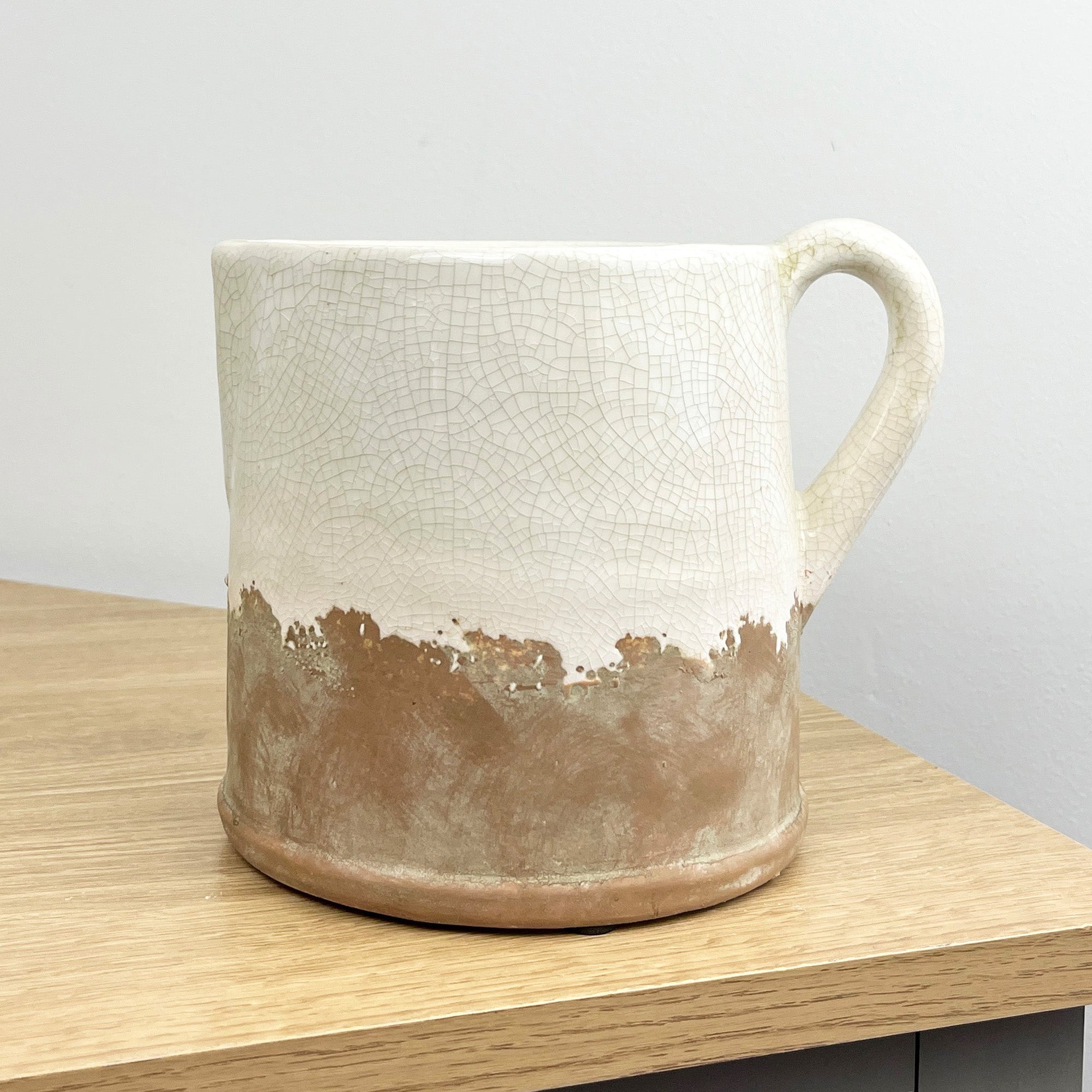 15cm Rustic Kitchen Utensil Storage Jug – Ceramic