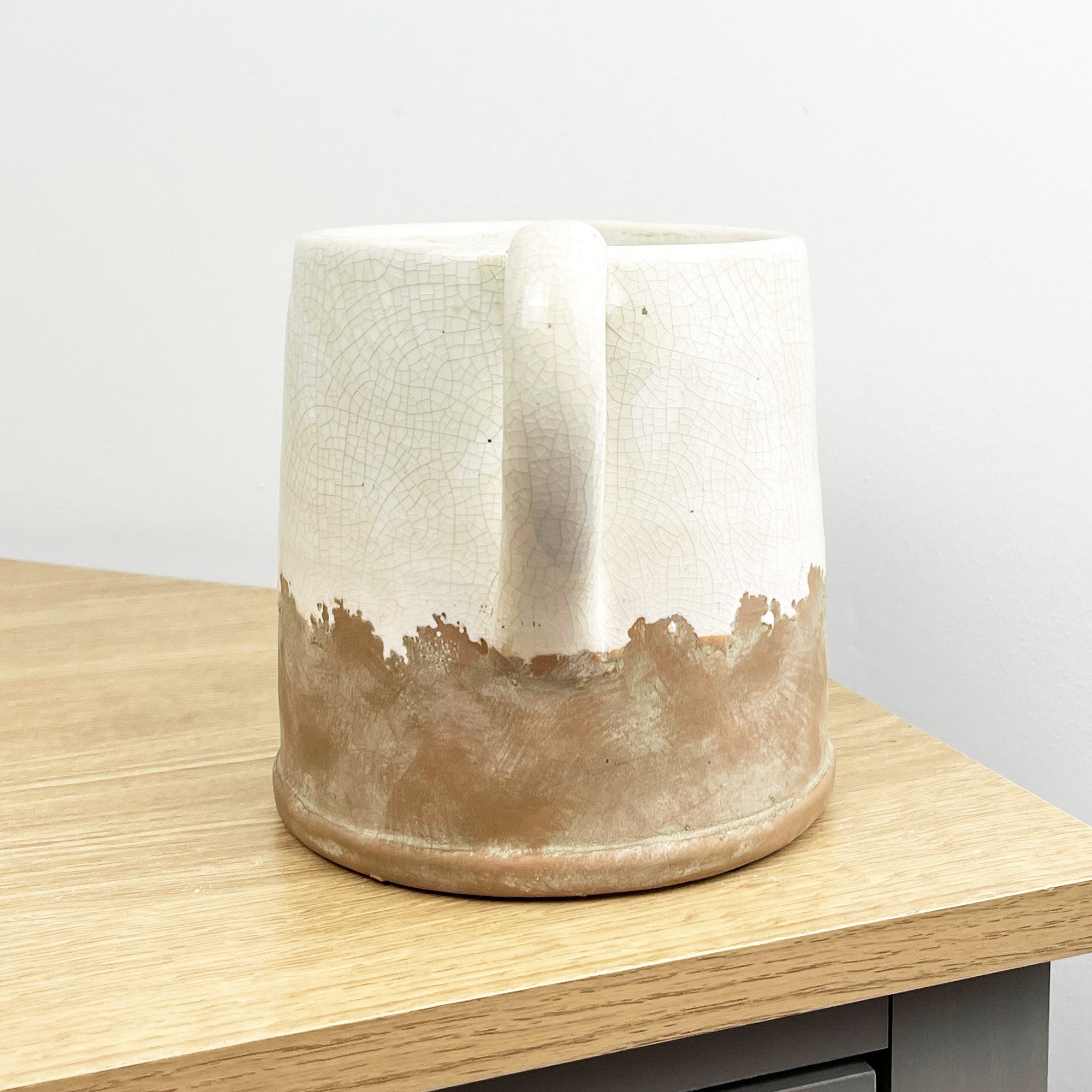 15cm Rustic Kitchen Utensil Storage Jug – Ceramic