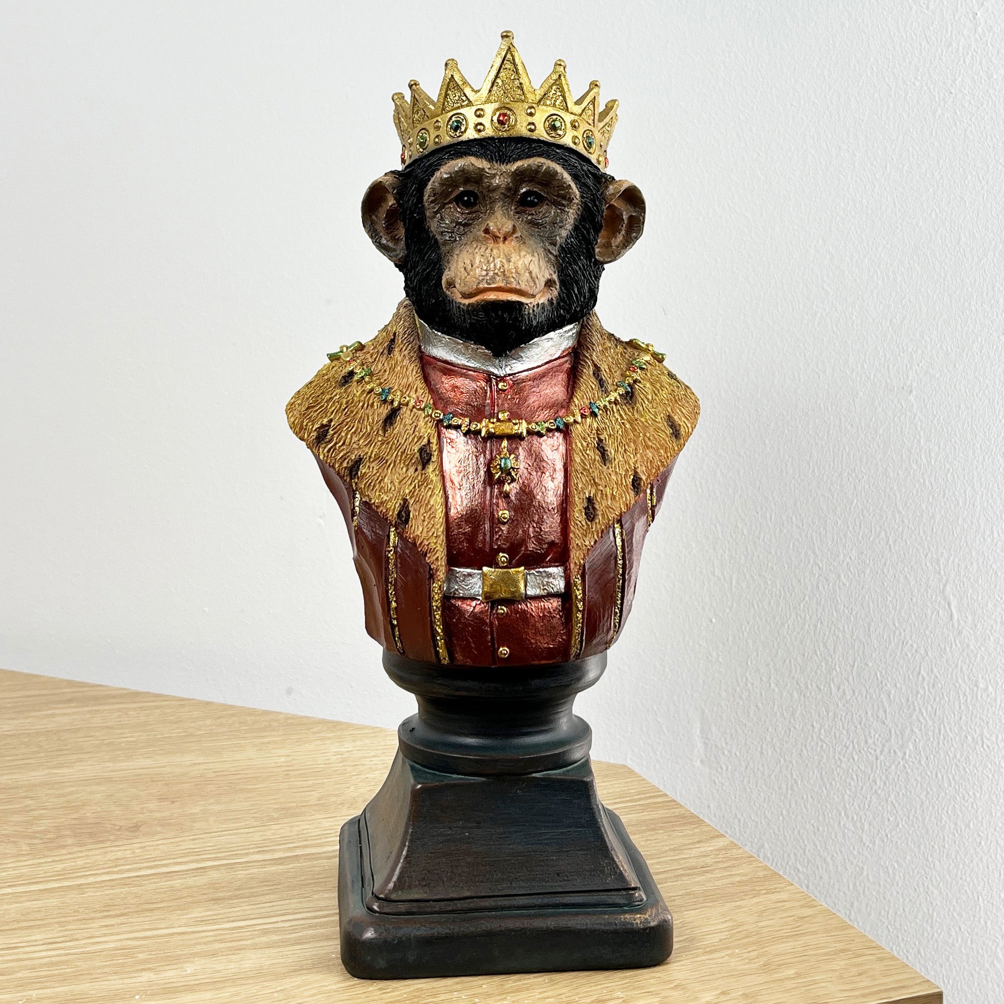 27cm Monkey King Bust Ornament / Statue - Resin