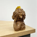 11cm Daisy The Highland Cow Bust Ornament / Figurine – Resin