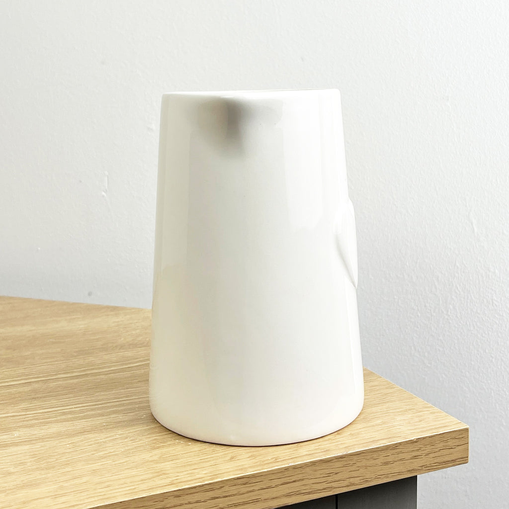 900ml off-White Heart ❤️ Utensil Storage Pot Jug - Ceramic