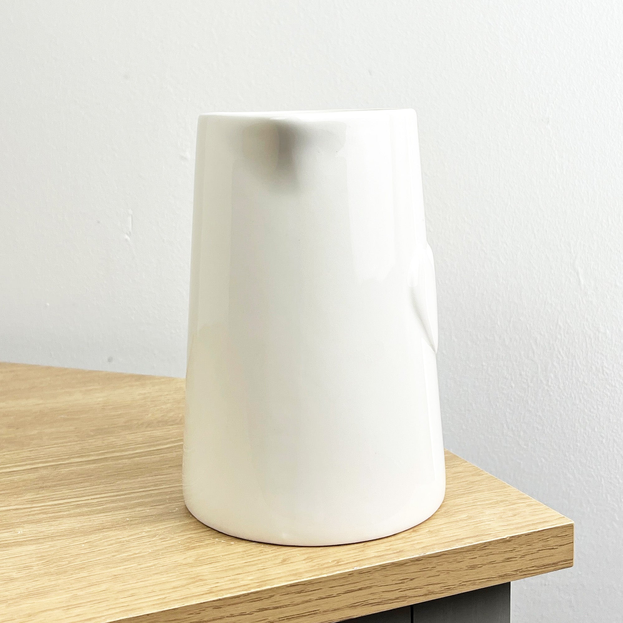 900ml off-White Heart ❤️ Utensil Storage Pot Jug - Ceramic
