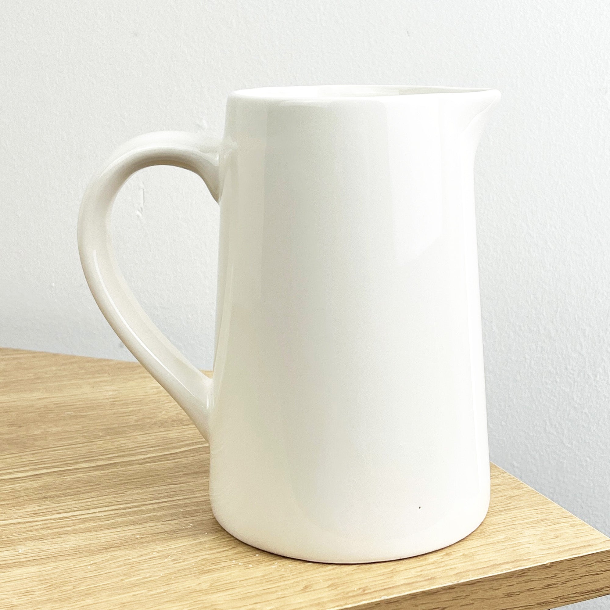 900ml off-White Heart ❤️ Utensil Storage Pot Jug - Ceramic