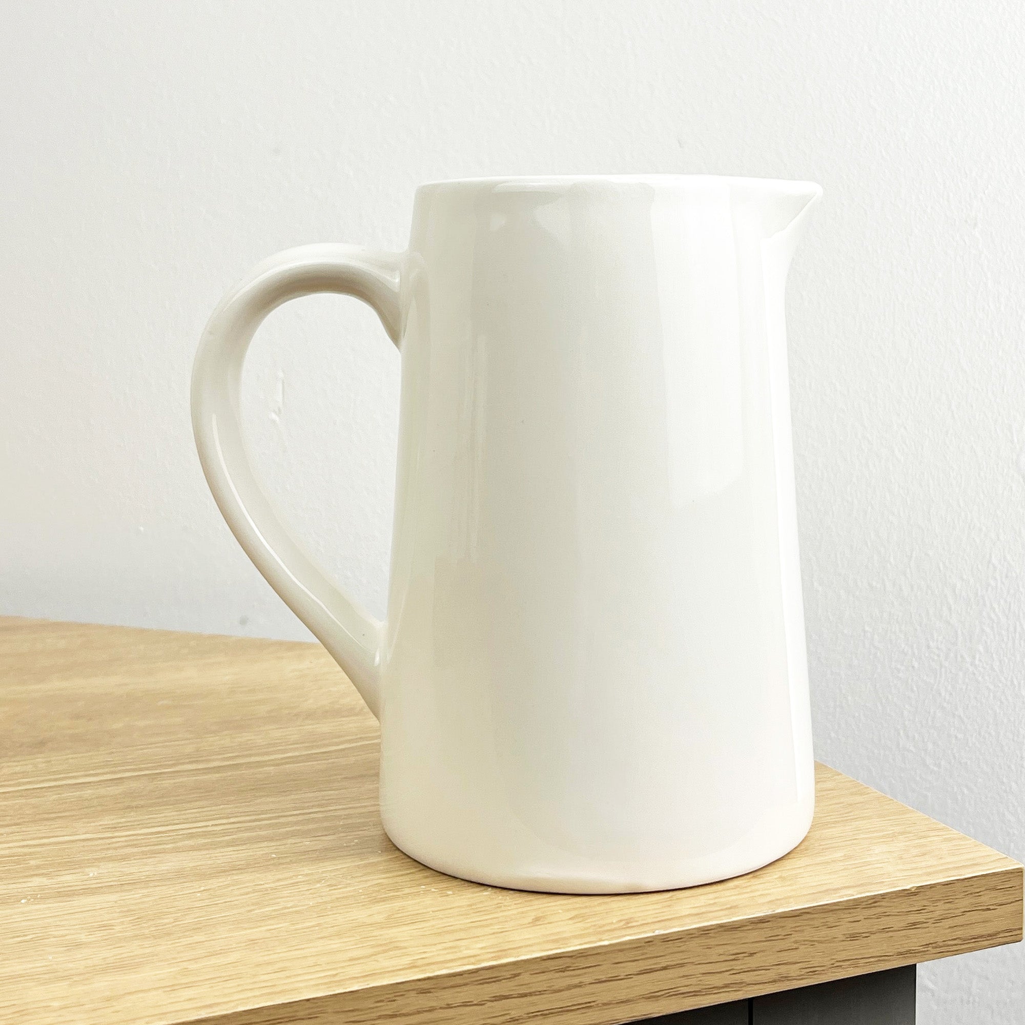 900ml off-White Star ⭐ Utensil Storage Pot Jug - Ceramic