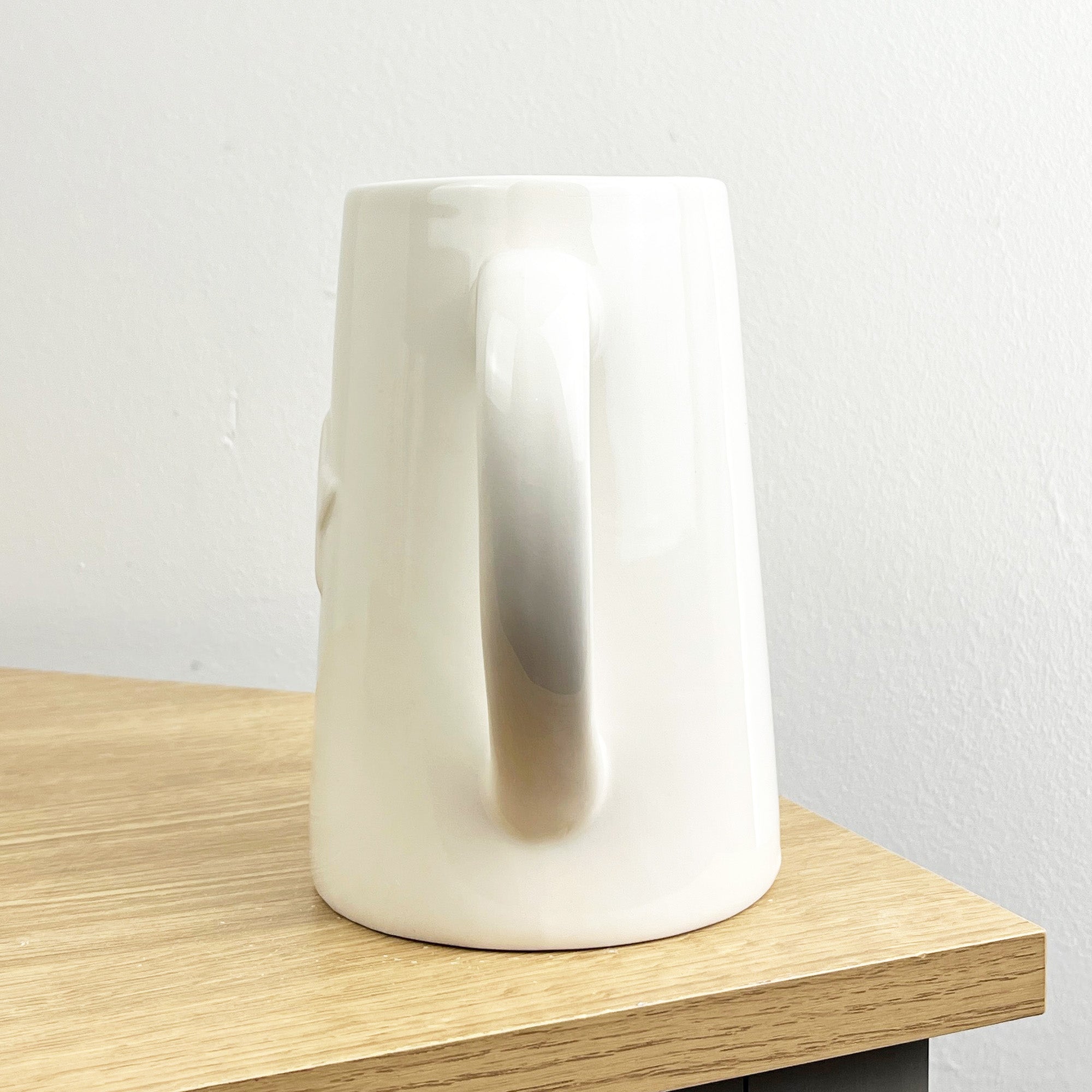 900ml off-White Star ⭐ Utensil Storage Pot Jug - Ceramic