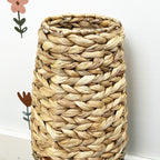45cm Large Woven Seagrass Floor Standing Vase