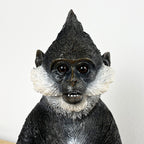 25.5cm Tall Bearded Monkey Ornament - Resin