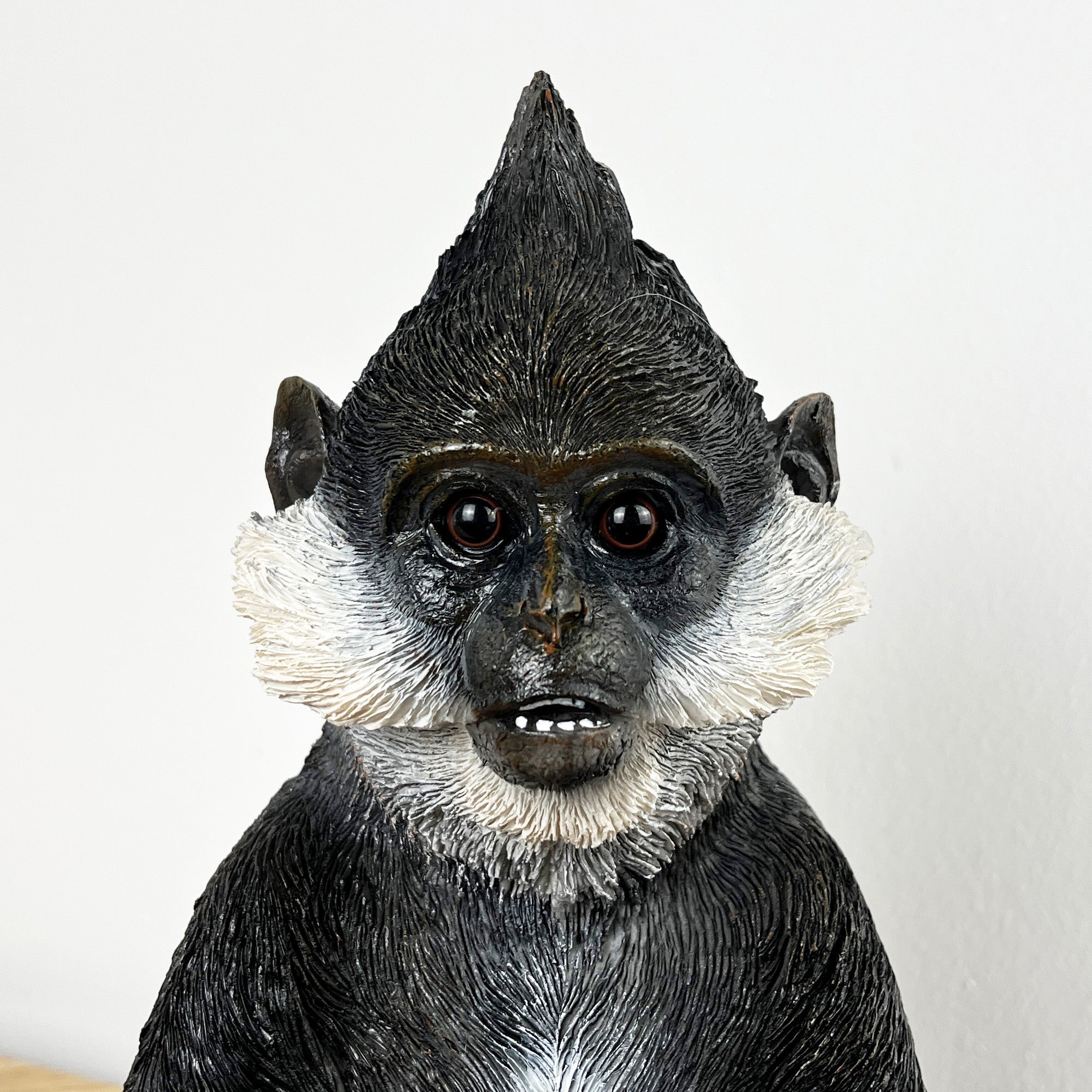 25.5cm Tall Bearded Monkey Ornament - Resin