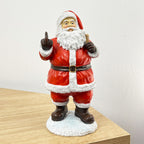 20cm Up Yours Middle Finger Santa Ornament - Resin