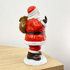 20cm Up Yours Middle Finger Santa Ornament - Resin