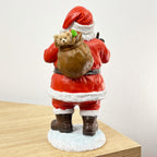 20cm Up Yours Middle Finger Santa Ornament - Resin