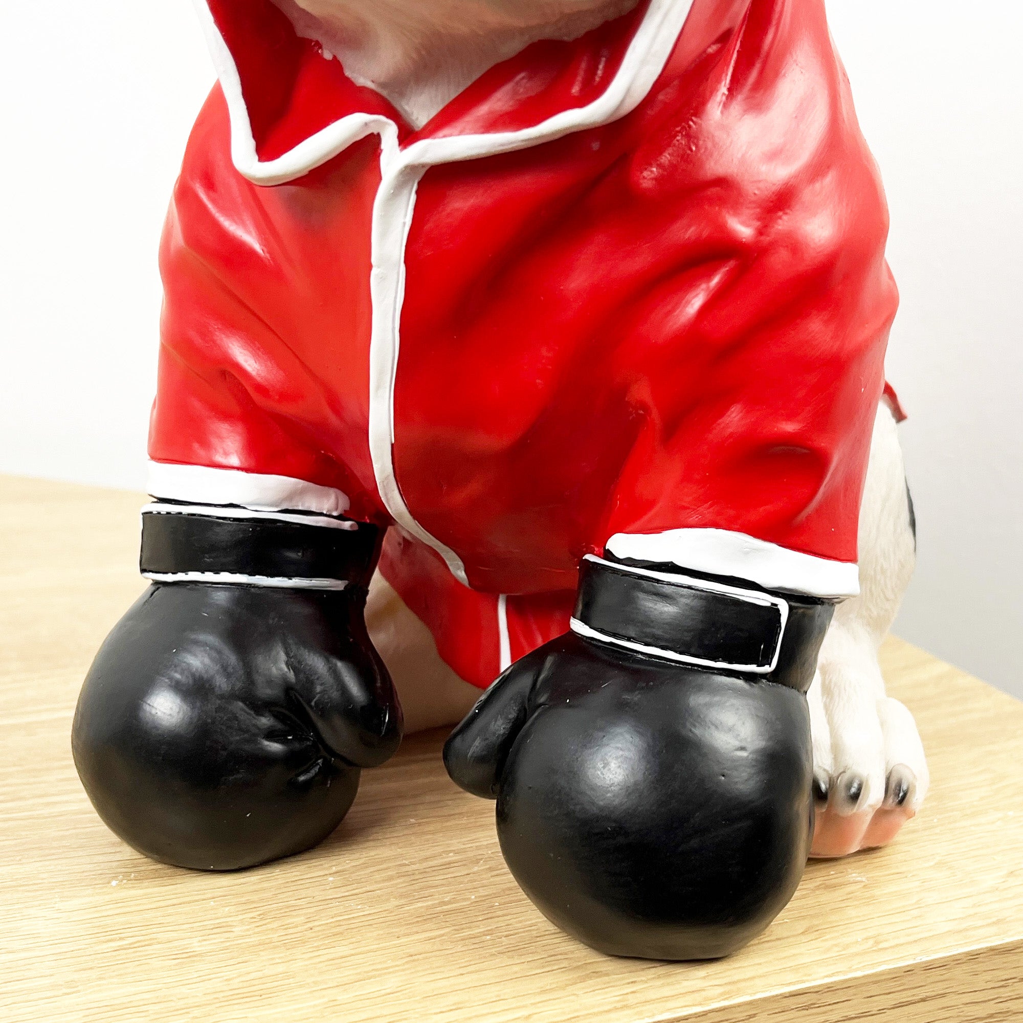 26.5cm Tall Red Boxer French Bulldog Ornament - Resin
