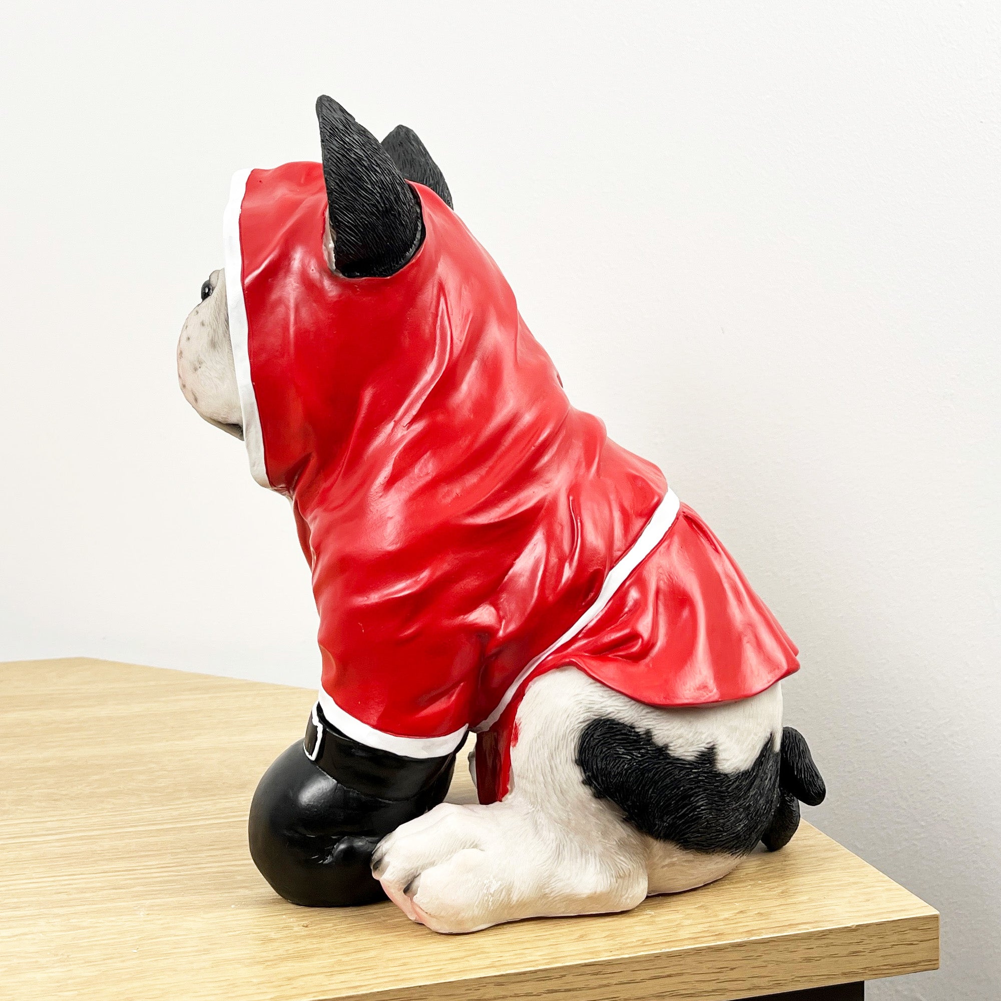 26.5cm Tall Red Boxer French Bulldog Ornament - Resin