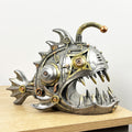 30cm Large Steampunk Fish Ornament - Resin