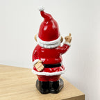 24.5cm Middle Finger Santa Gnome / Statue - Resin