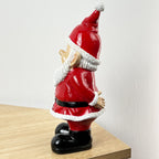 24.5cm Middle Finger Santa Gnome / Statue - Resin