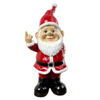 24.5cm Middle Finger Santa Gnome / Statue - Resin