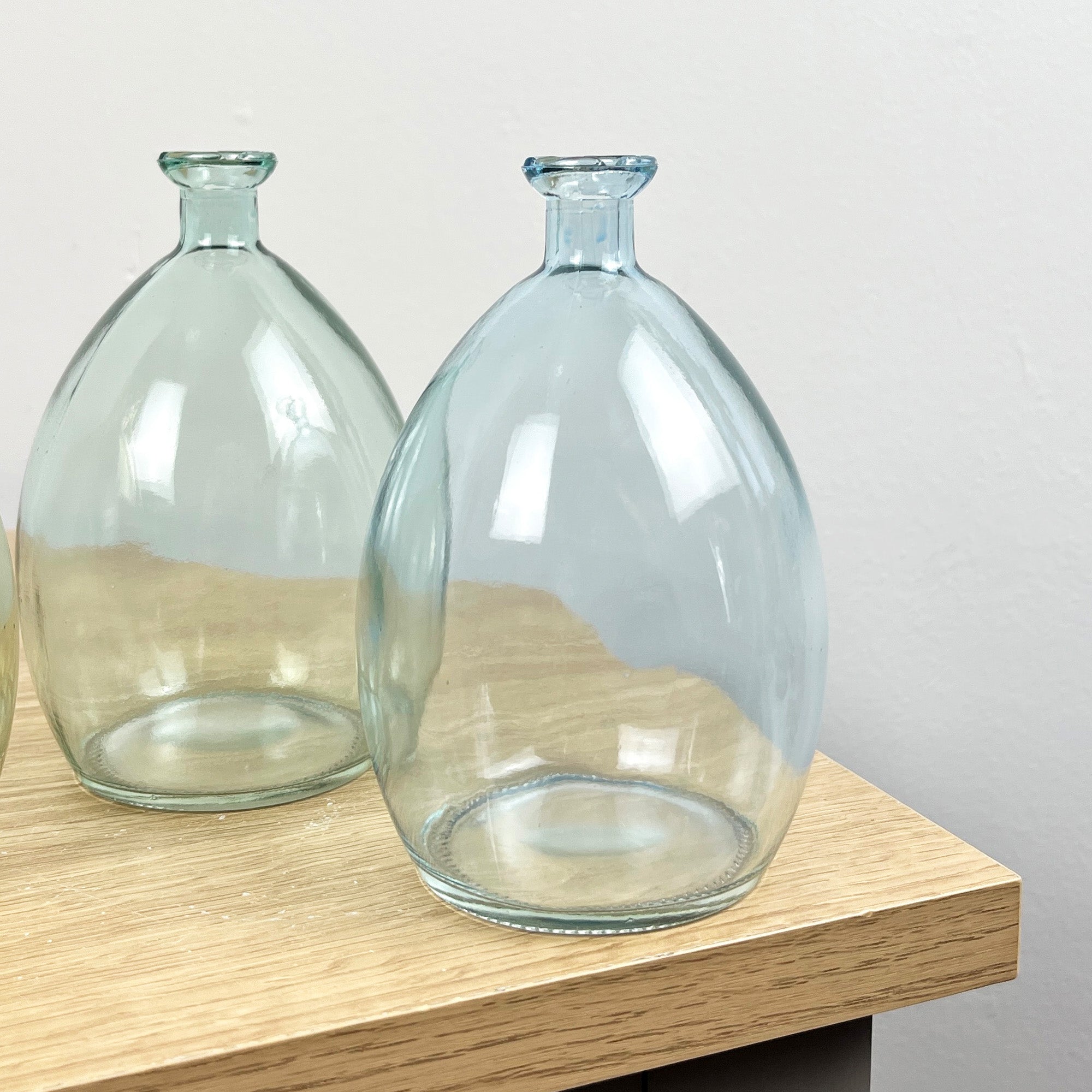 3 Piece Glass Bud Vase Set - Abstract Mix #1