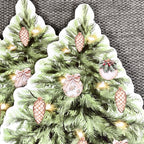 Set of 4 Christmas Tree Placemats – Cork