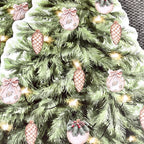 Set of 4 Christmas Tree Placemats – Cork