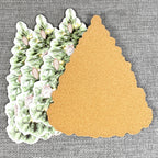 Set of 4 Christmas Tree Placemats – Cork
