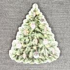 Set of 4 Christmas Tree Placemats – Cork