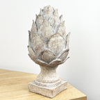 30.5cm Rustic Artichoke Ornament – Resin