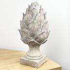 30.5cm Rustic Artichoke Ornament – Resin
