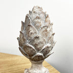 22cm Rustic Artichoke Ornament – Resin