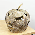 Large Apple Tealight Candle Holder / Ornament – Metal