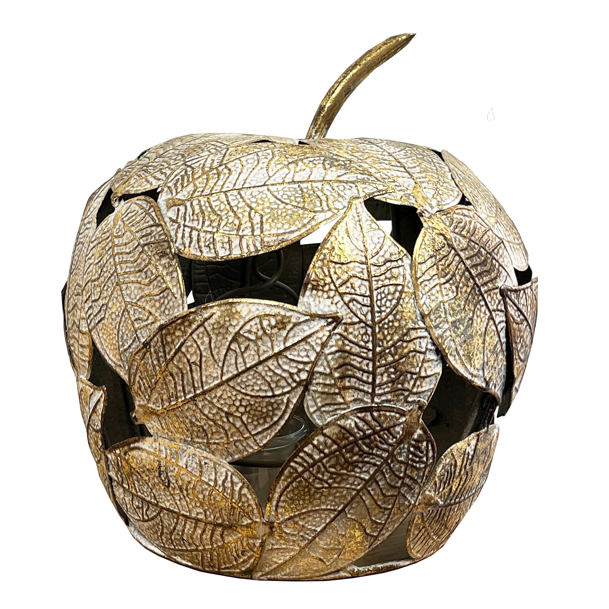 Large Apple Tealight Candle Holder / Ornament – Metal
