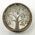 40cm Round Tree of Life Wall Art - Gold