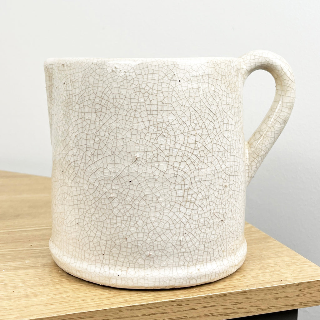 15cm Crackle Glazed Rustic Kitchen Utensil Storage Jug – Ceramic