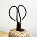 Twine Holder with Scissors – Cast Iron