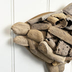 34cm Driftwood Fish Wall Decoration