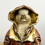 21.5cm Tall Duck in Raincoat Ornament - Resin