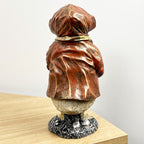 21.5cm Tall Duck in Raincoat Ornament - Resin