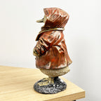21.5cm Tall Duck in Raincoat Ornament - Resin