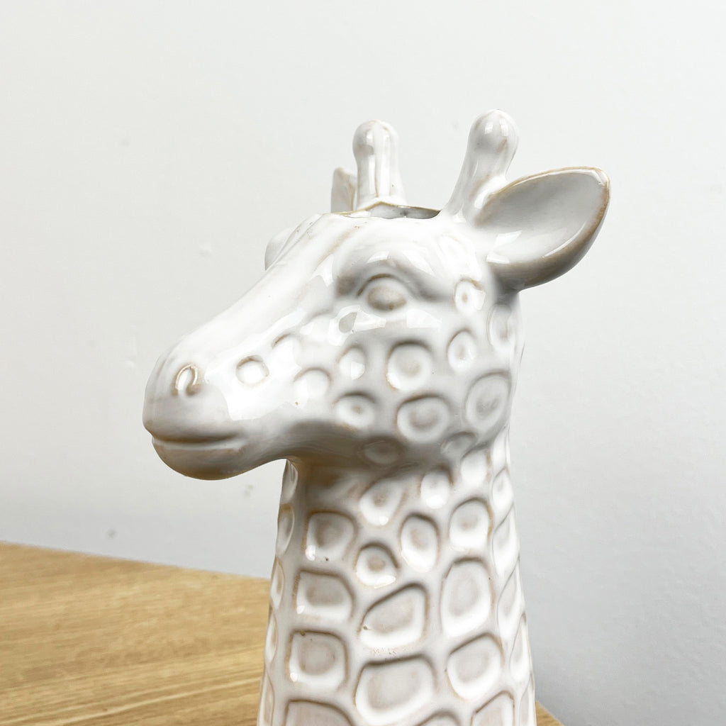 17.5cm Small Giraffe Bud Vase – Ceramic